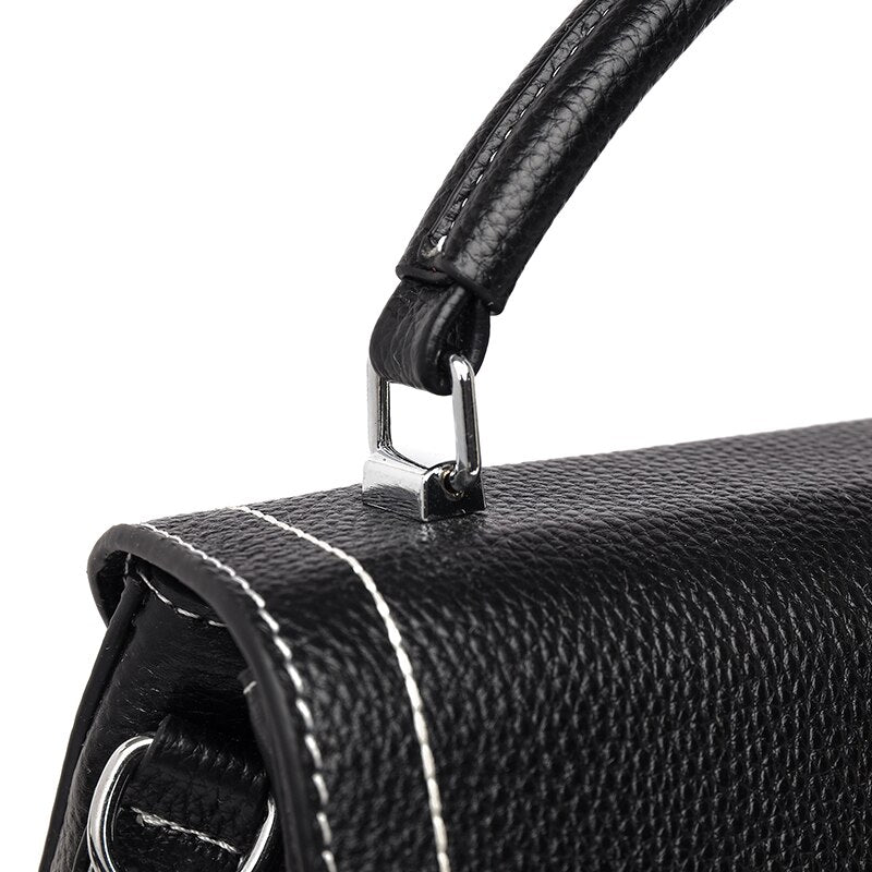 Genuine Leather Small Crossbody Bag – Naomi
