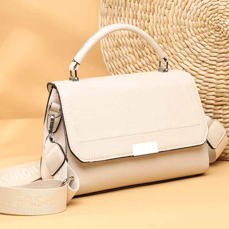 Genuine Leather Small Crossbody Bag – Naomi