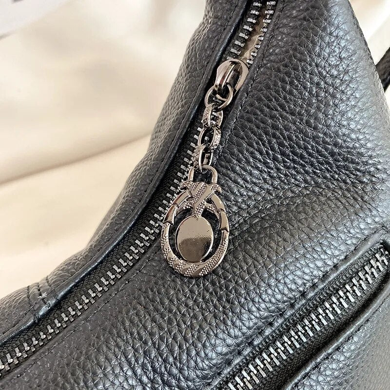 Genuine Leather Shoulder Bag – Marcela