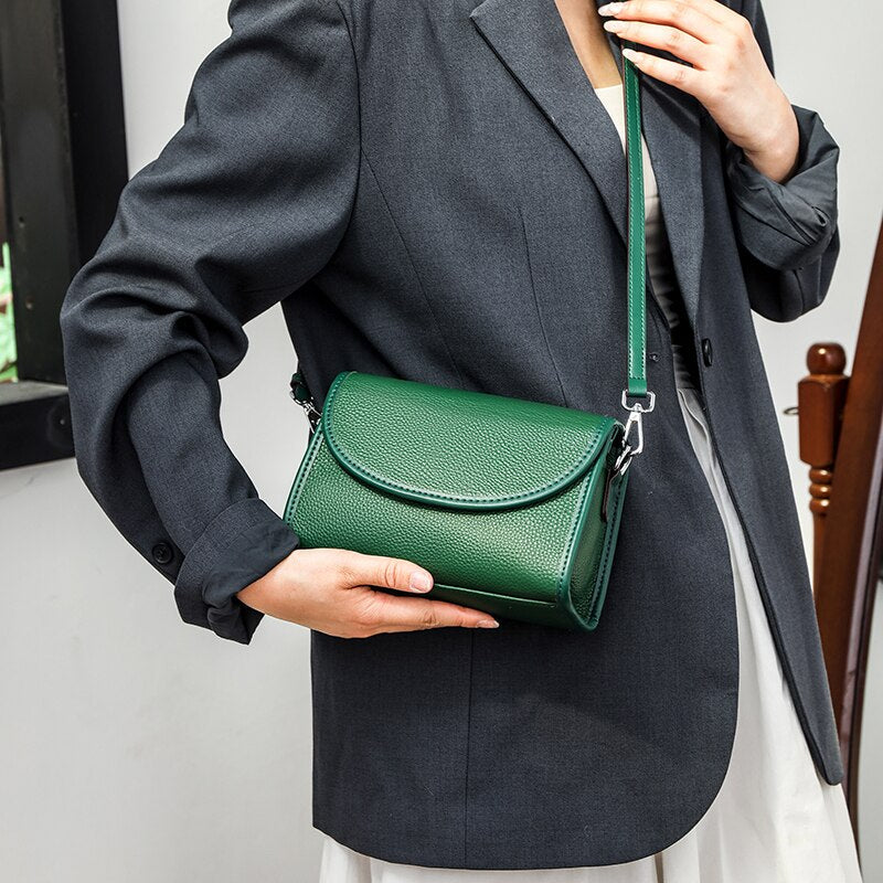 Genuine Leather Crossbody Bag – Gianna