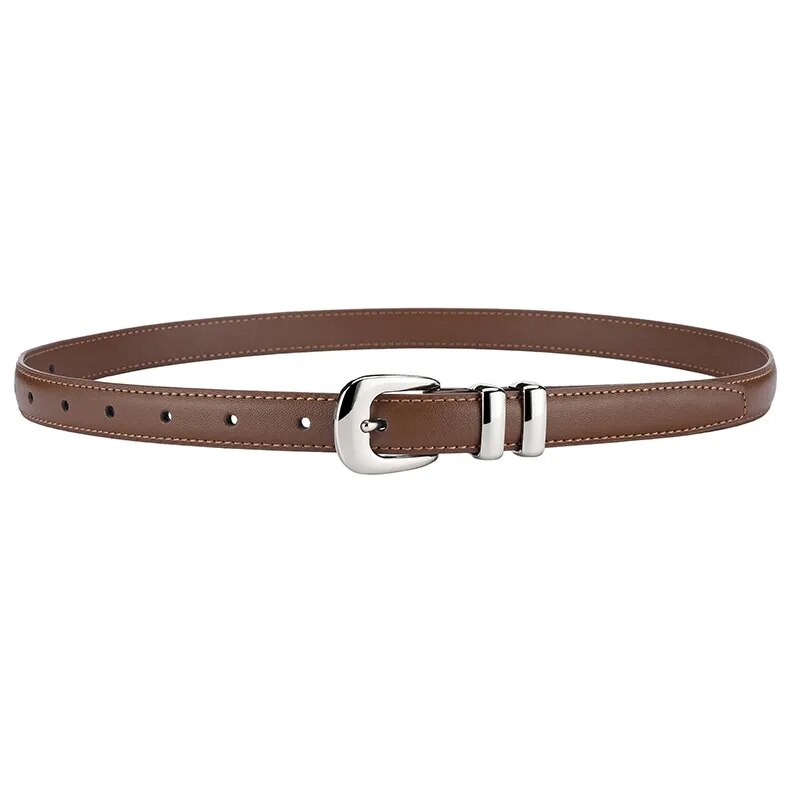 Genuine Leather Small Belt – Amabile