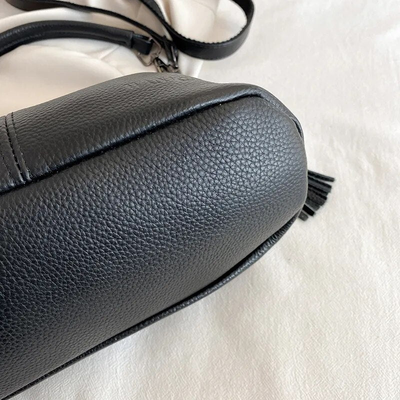 Genuine Leather Shoulder Bag – Marcela