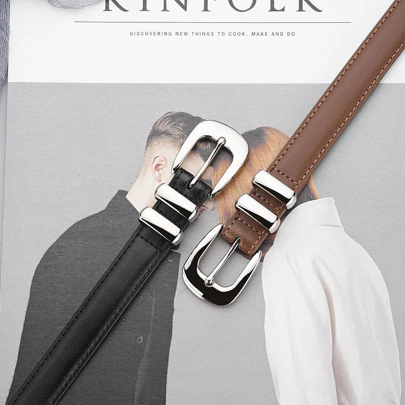 Genuine Leather Small Belt – Amabile