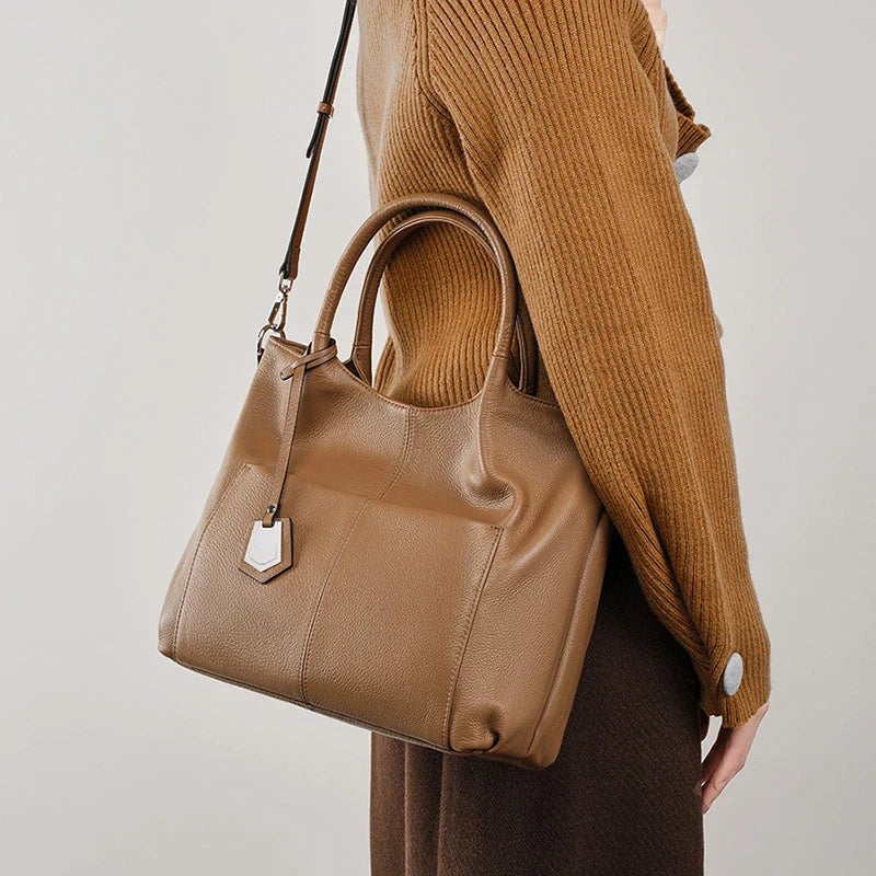 Genuine Leather Tote Bag – Lisbon