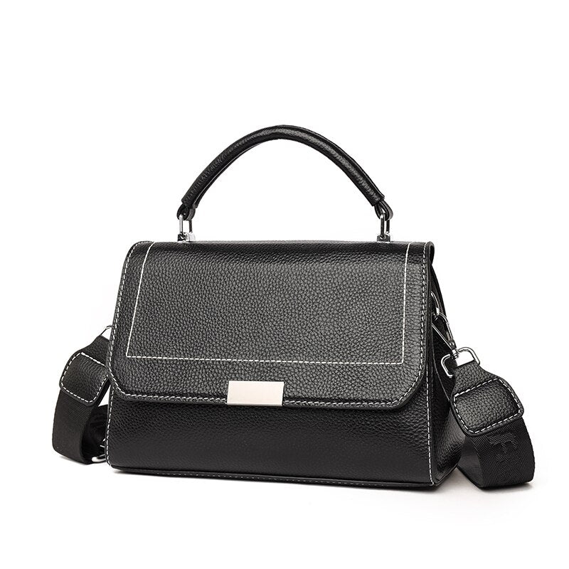 Genuine Leather Small Crossbody Bag – Naomi