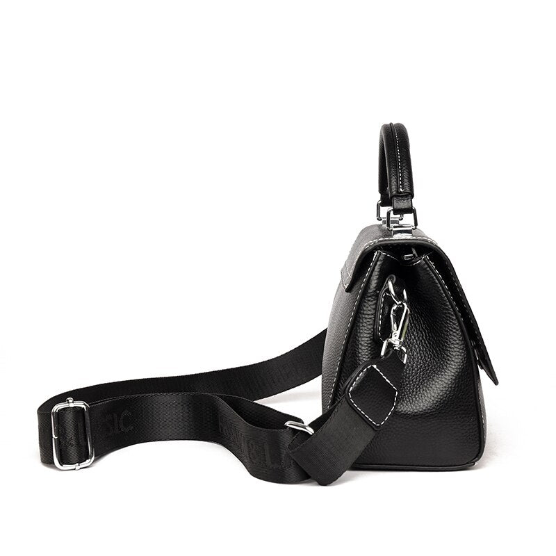 Genuine Leather Small Crossbody Bag – Naomi