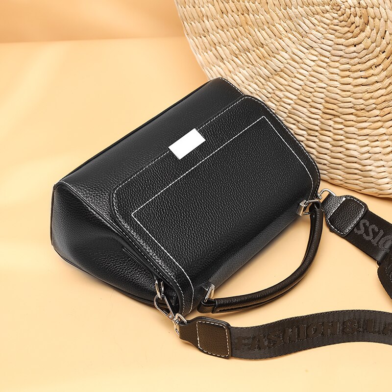 Genuine Leather Small Crossbody Bag – Naomi