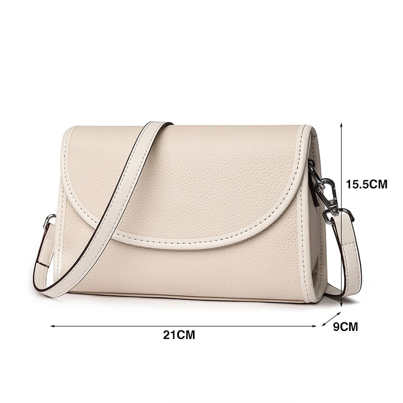 Genuine Leather Crossbody Bag – Gianna