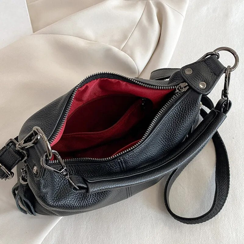 Genuine Leather Shoulder Bag – Marcela