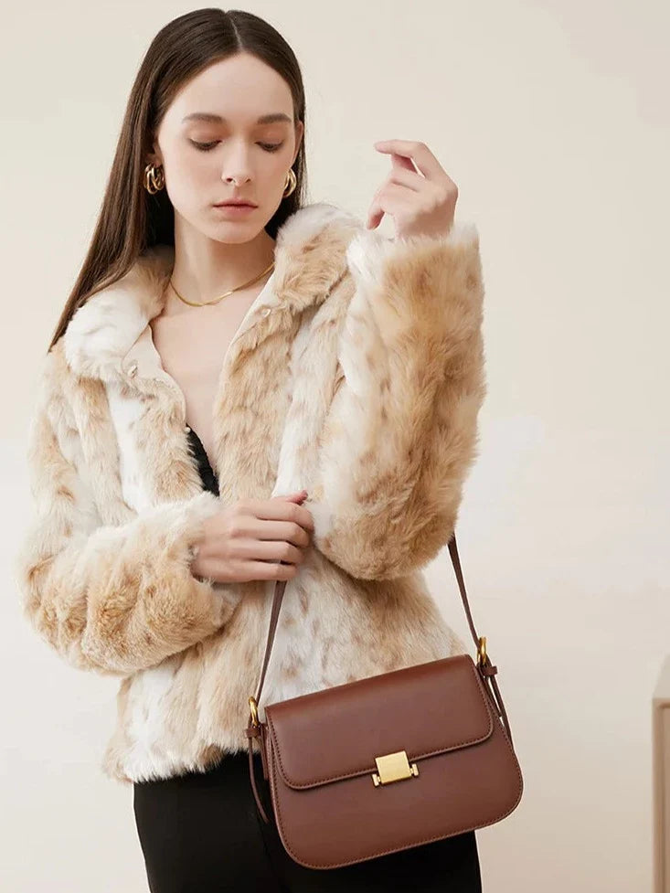 Genuine Leather Crossbody Bag – Camille