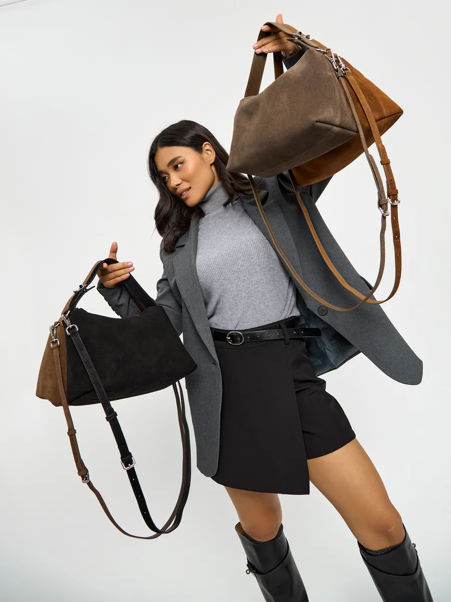 Genuine Leather Shoulder Bag – Austin