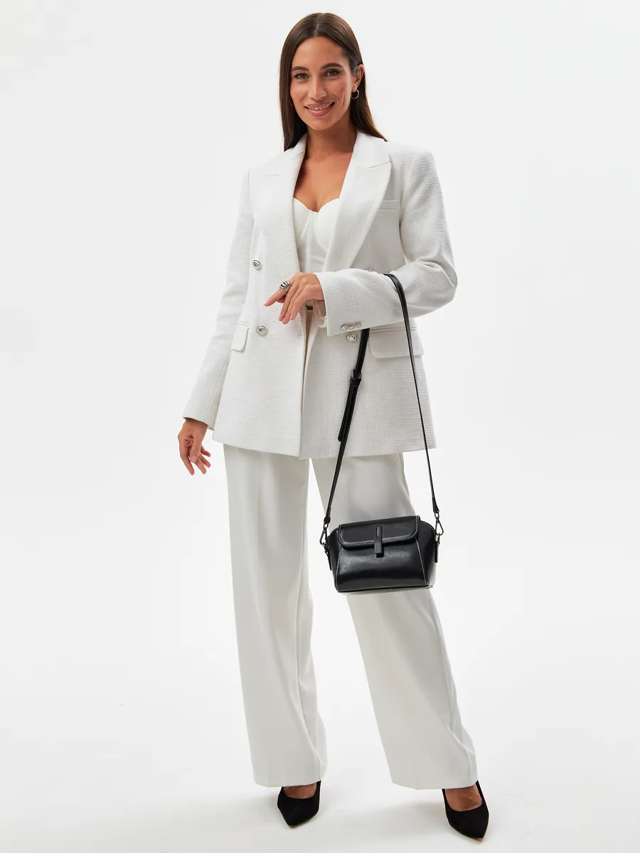 Genuine Leather Small Crossbody Bag – Daisy