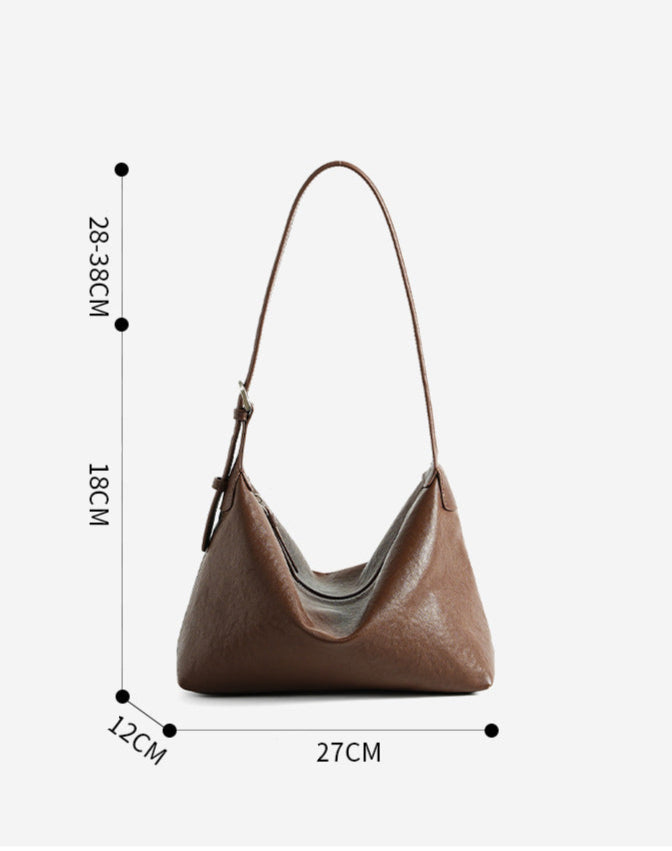 Genuine Leather Shoulder Bag – Louise