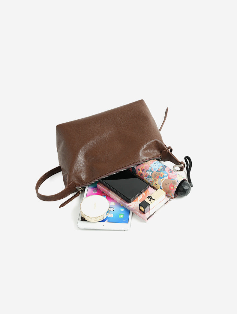 Genuine Leather Shoulder Bag – Louise