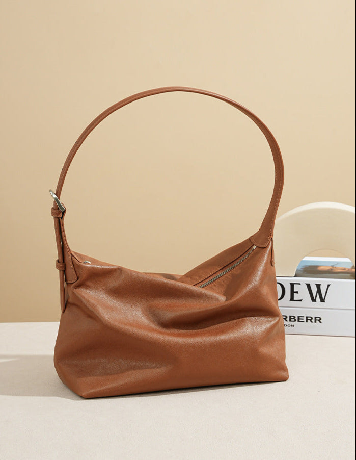 Genuine Leather Shoulder Bag – Louise