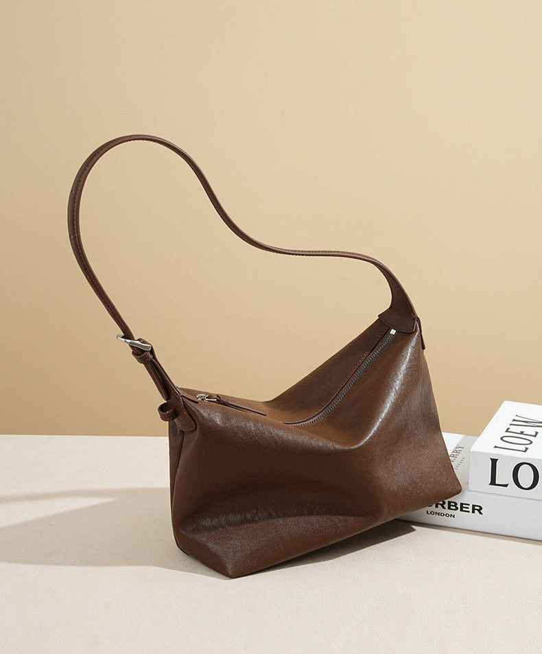 Genuine Leather Shoulder Bag – Louise
