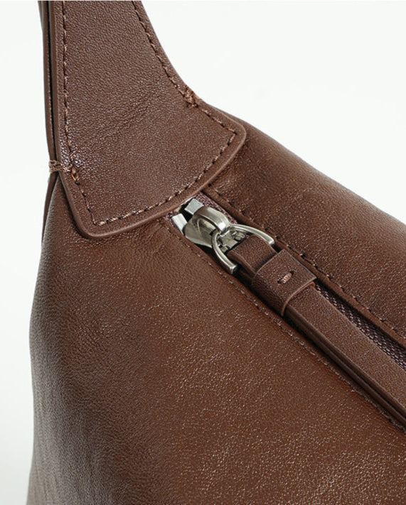Genuine Leather Shoulder Bag – Louise