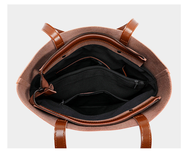 Genuine Leather Tote Bag – Viena