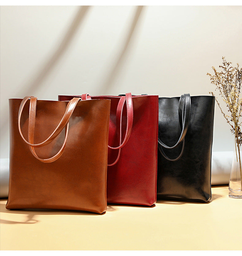 Genuine Leather Tote Bag – Viena