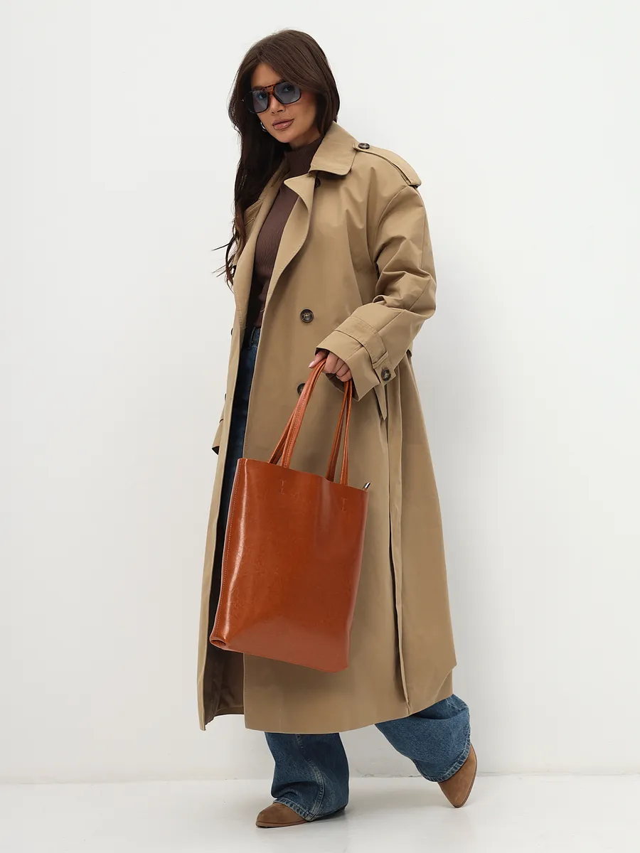 Genuine Leather Tote Bag – Viena