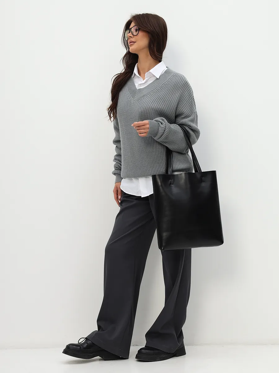 Genuine Leather Tote Bag – Viena