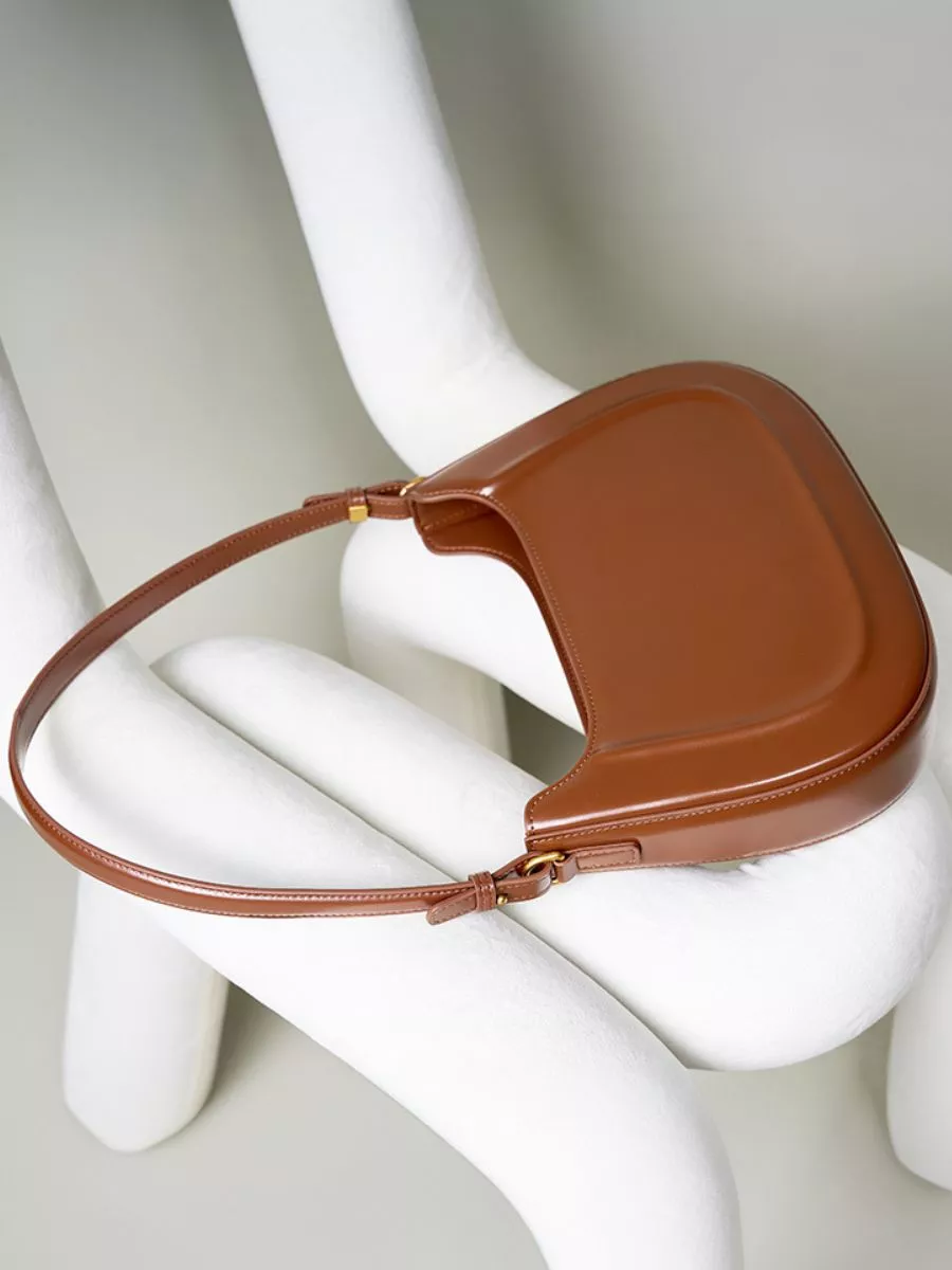 Genuine Leather Shoulder Bag – Florença