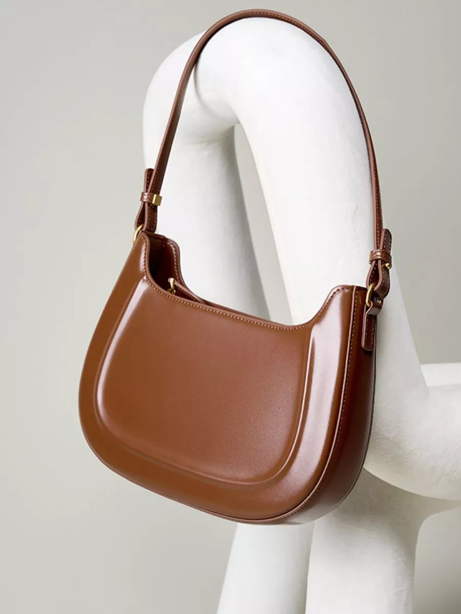 Genuine Leather Shoulder Bag – Florença
