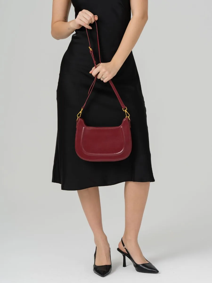 Genuine Leather Shoulder Bag – Florença