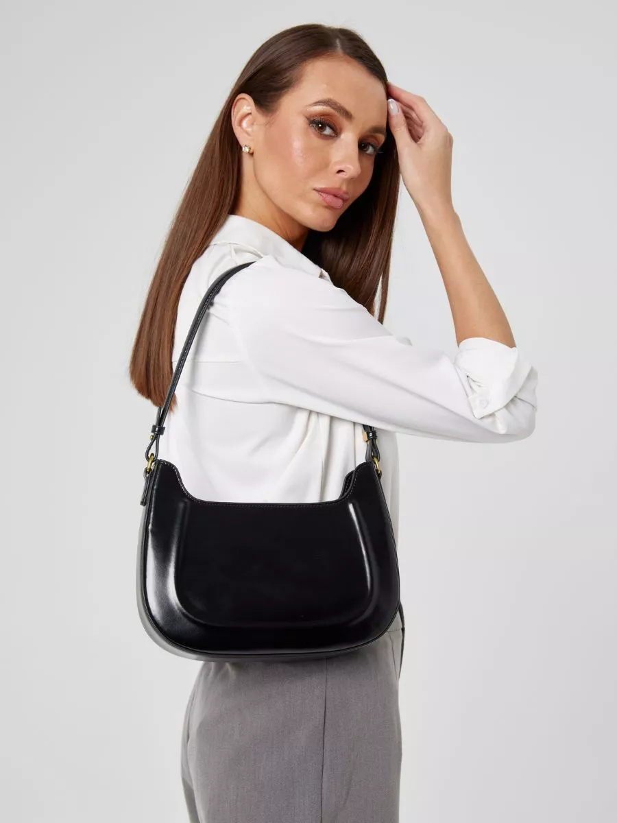 Genuine Leather Shoulder Bag – Florença
