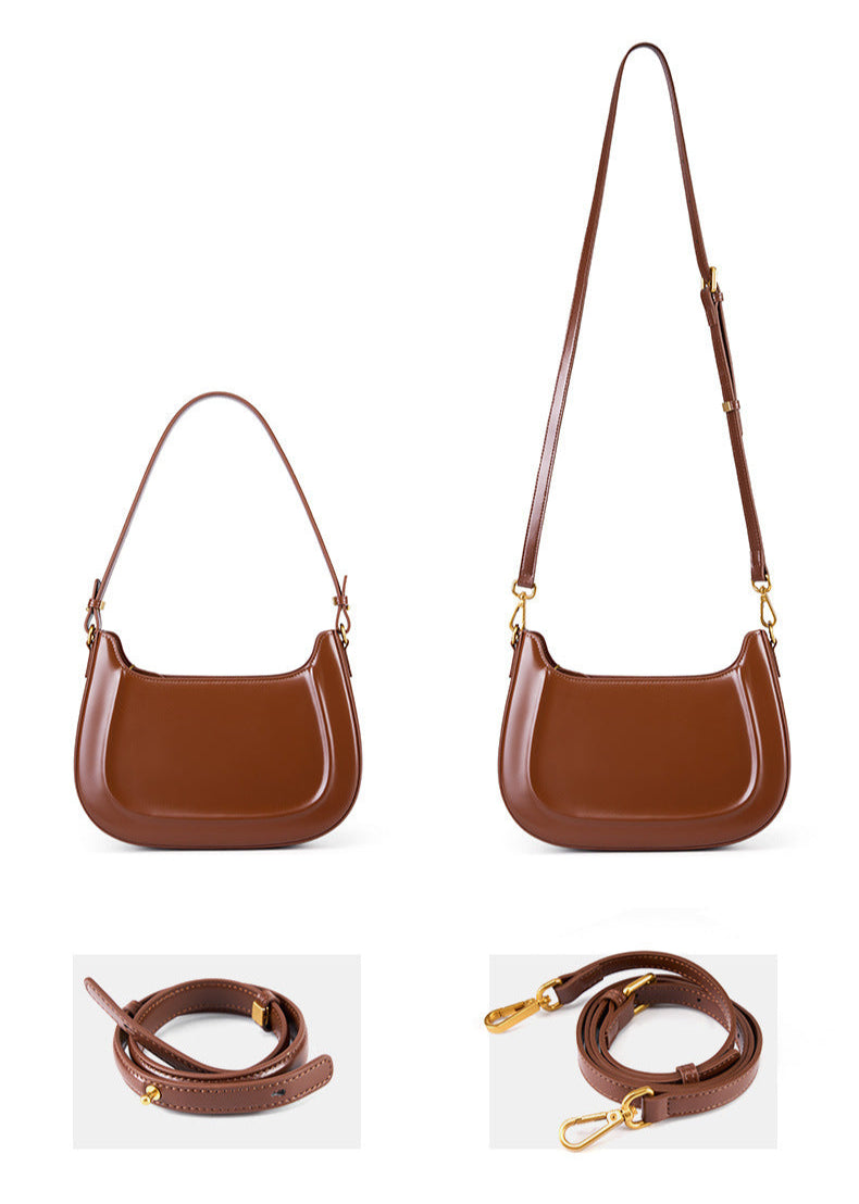 Genuine Leather Shoulder Bag – Florença