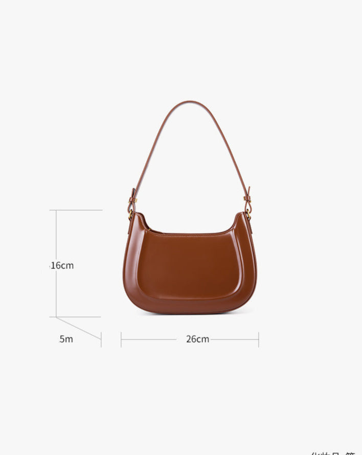 Genuine Leather Shoulder Bag – Florença