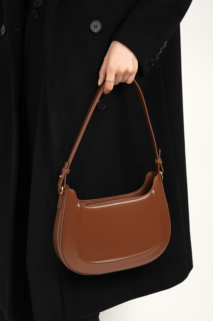 Genuine Leather Shoulder Bag – Florença