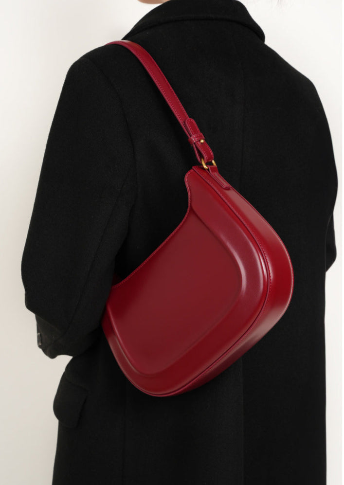 Genuine Leather Shoulder Bag – Florença