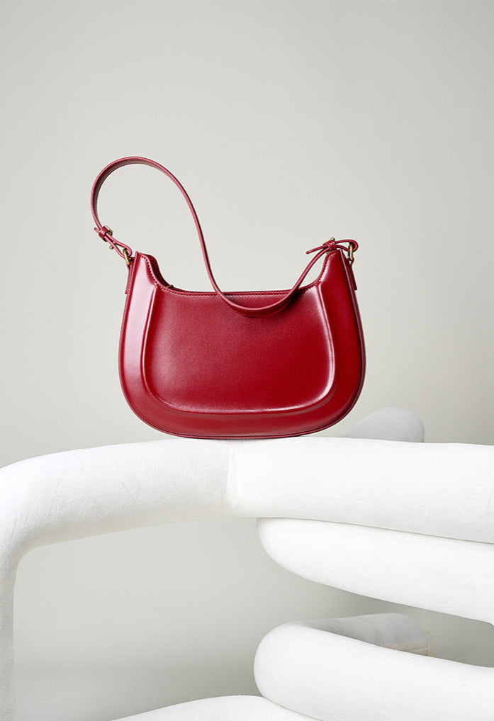 Genuine Leather Shoulder Bag – Florença