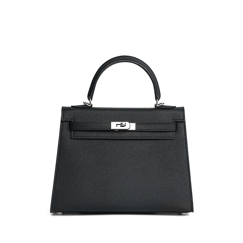 Genuine Leather Bag – Prata