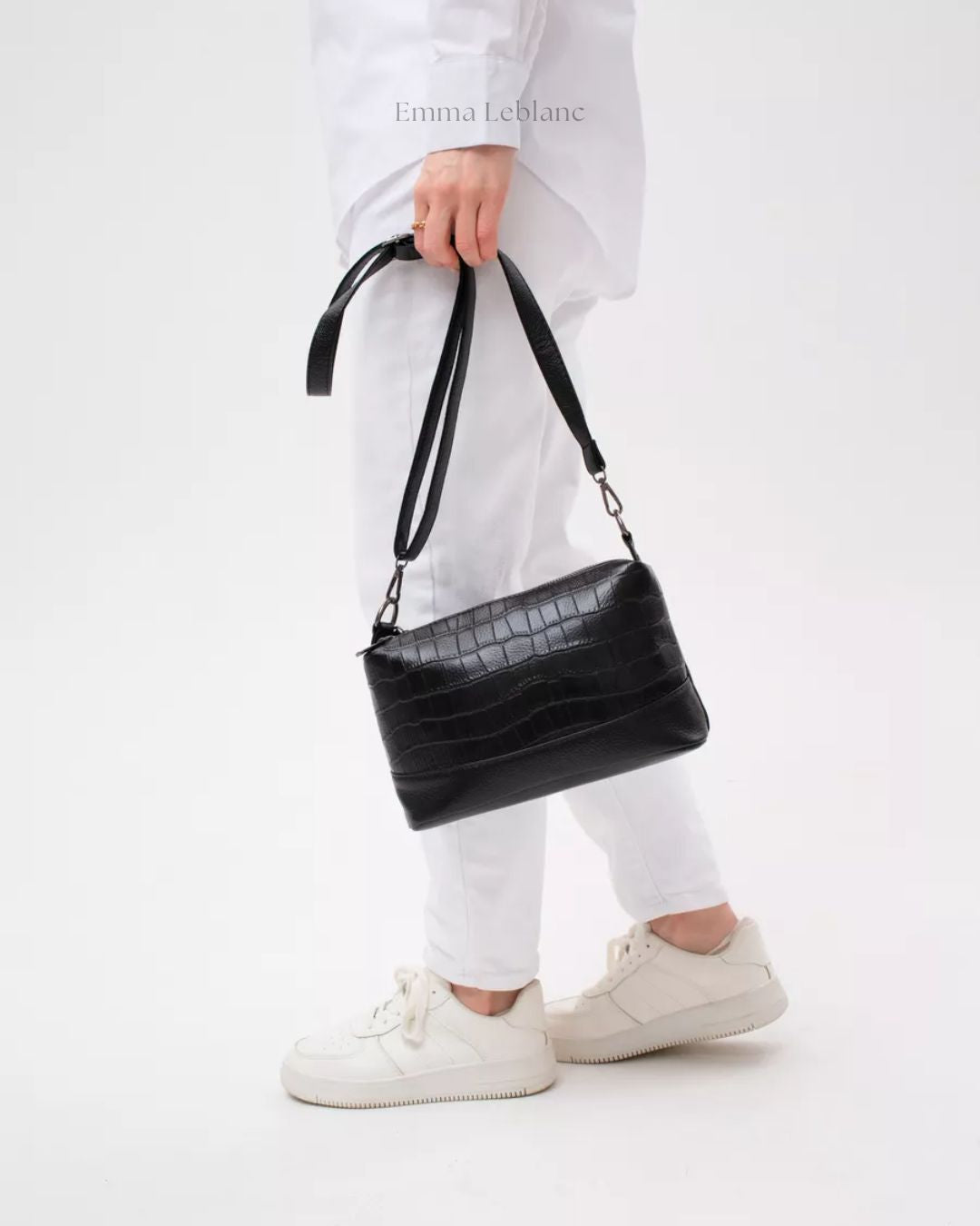 Genuine Leather Small Crossbody Bag – Lexi