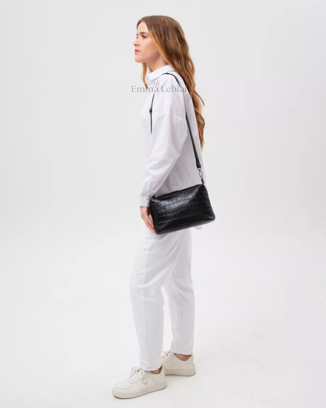 Genuine Leather Small Crossbody Bag – Lexi