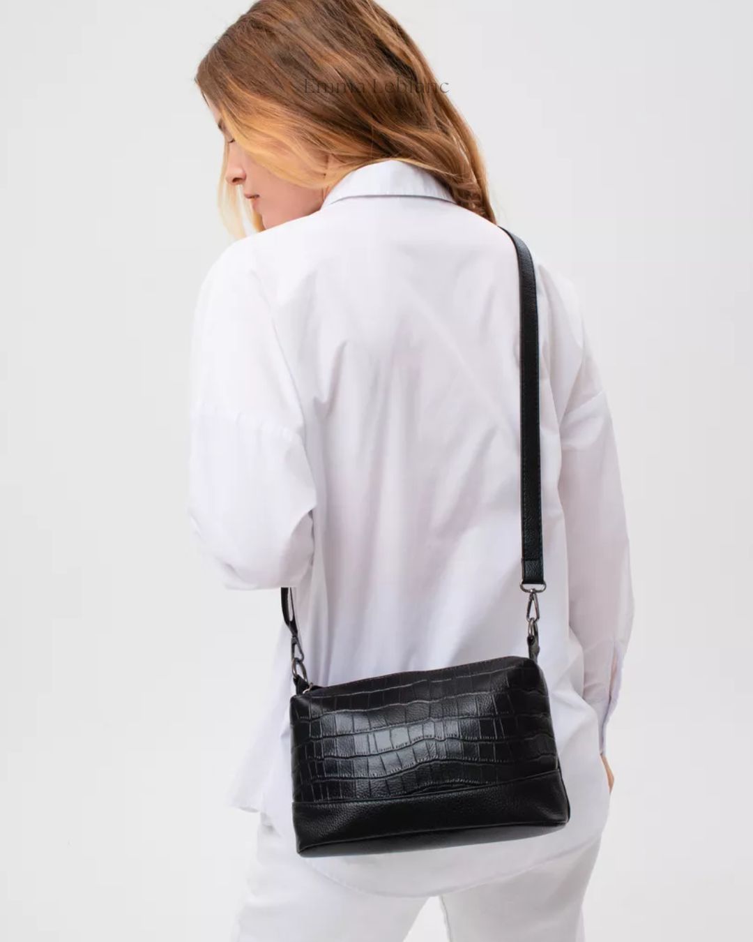 Genuine Leather Small Crossbody Bag – Lexi