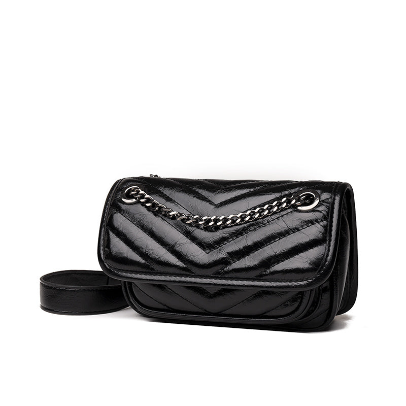 Genuine Leather Small Crossbody Bag – Liz