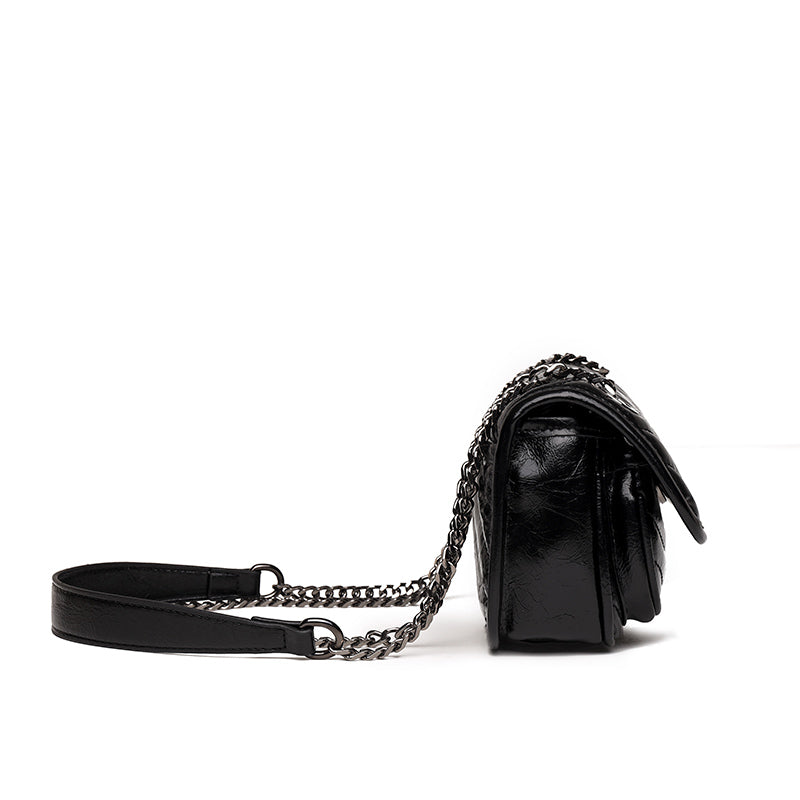 Genuine Leather Small Crossbody Bag – Liz