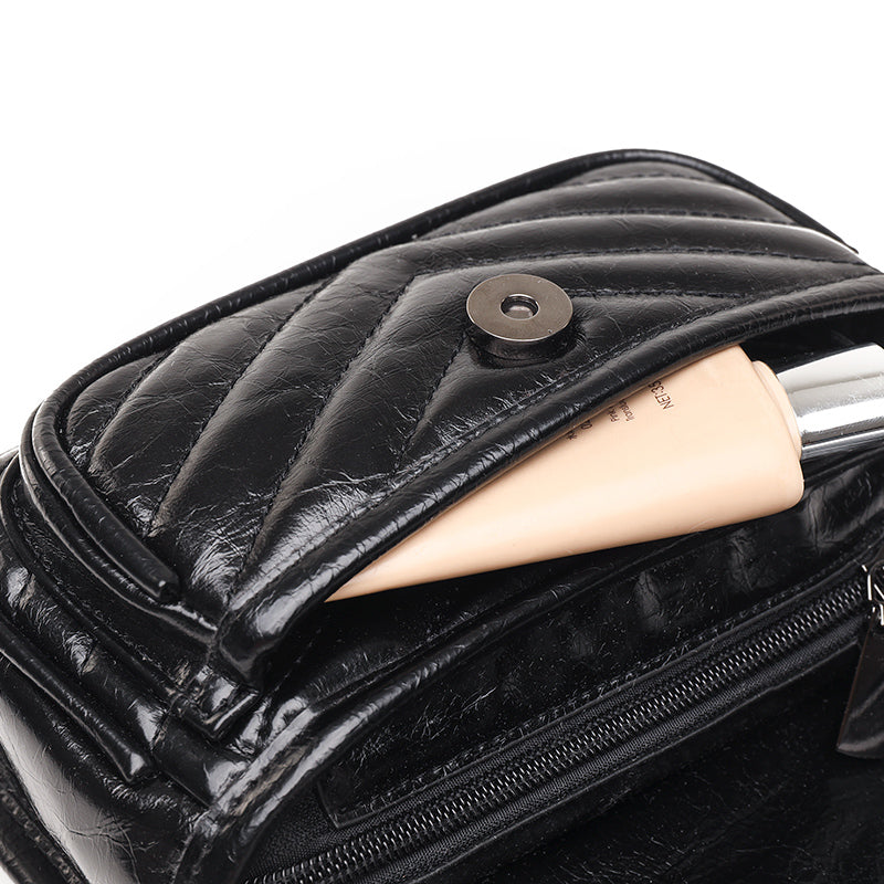 Genuine Leather Small Crossbody Bag – Liz