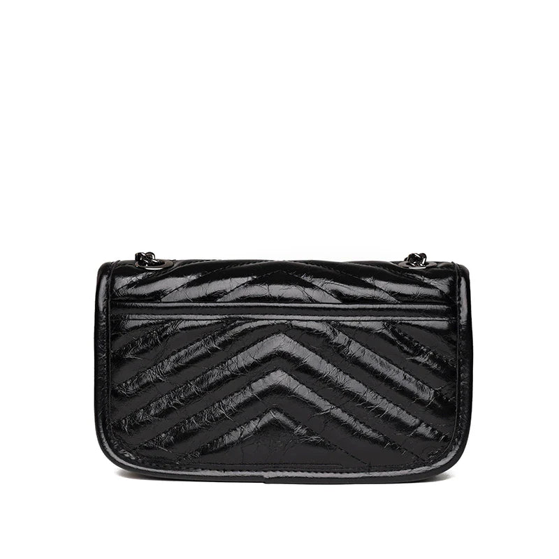 Genuine Leather Small Crossbody Bag – Liz