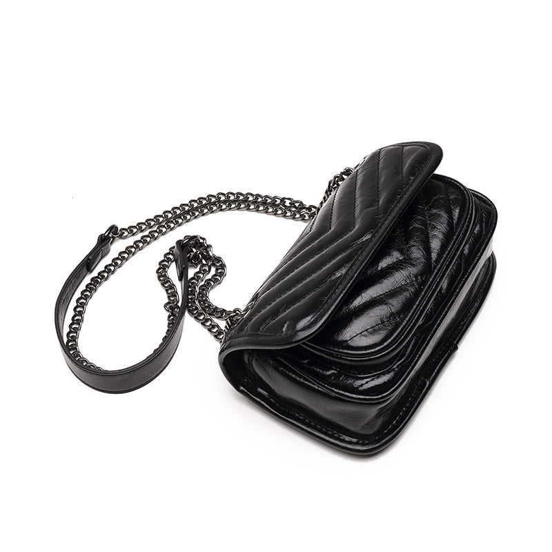 Genuine Leather Small Crossbody Bag – Liz
