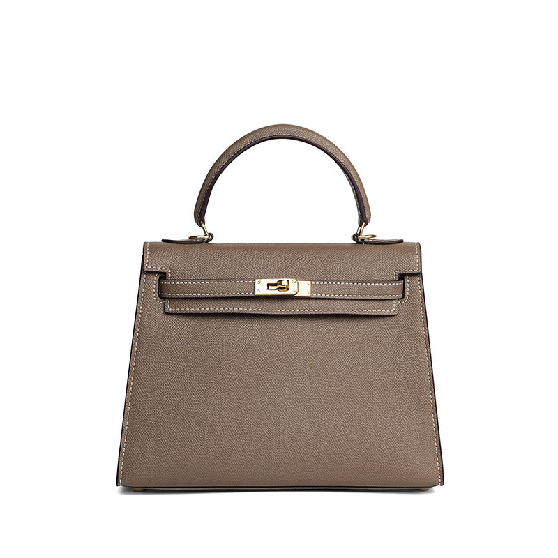 Genuine Leather Bag – Dourada